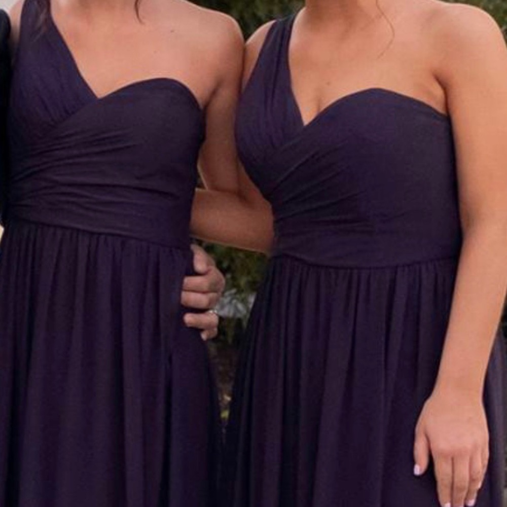 Bill Levkoff, Plum dress